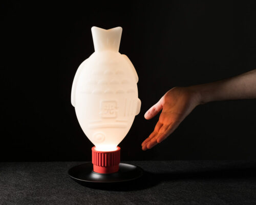 The light soy luxe table lamp is making a difference to ocean plastic